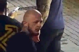 Na zdjęciu wizerunek podejrzewanego