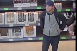 wizerunek podejrzewanego