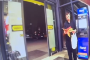 wizerunek podejrzewanego