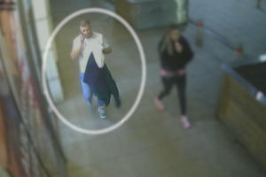 Na zdjęciu wizerunek podejrzewanego