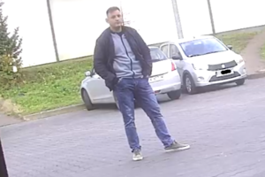 wizerunek podejrzewanego