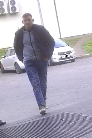 wizerunek podejrzewanego