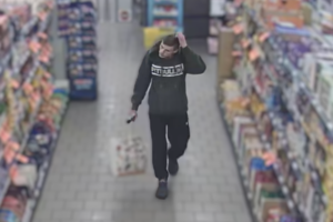 wizerunek podejrzewanego