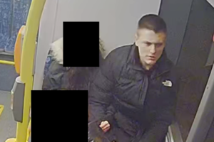 wizerunek podejrzewanego