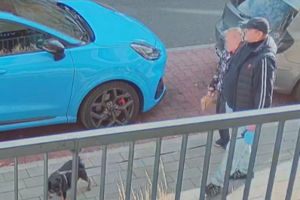 wizerunek podejrzewanego