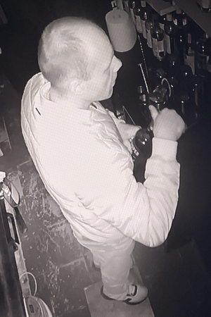 wizerunek podejrzewanego