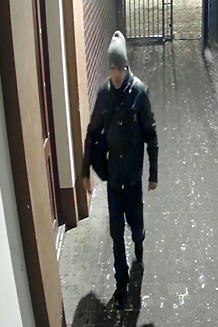 wizerunek podejrzewanego