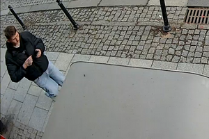 wizerunek podejrzewanego
